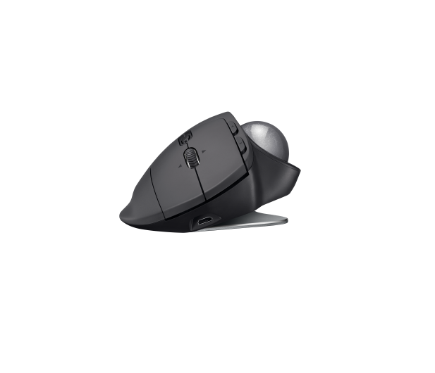 Logitech MX Ergo Trackball grafitowa - 388627 - zdjęcie 3